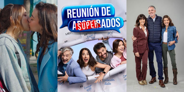 Teleseries Mega en el Top Ten Rating