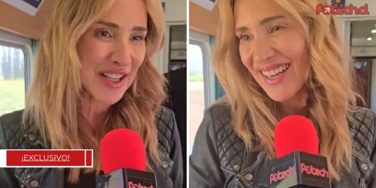 Angélica Castro aclara rumores de romance.