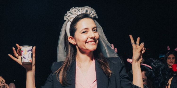 Magdalena Müller reveló inéditas fotos de su despedida de soltera