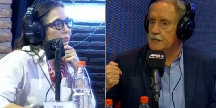 Fuerte cruce en debate presidencial.