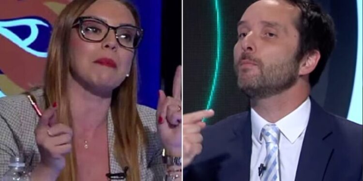Camila Flores y Rodrigo Rettig