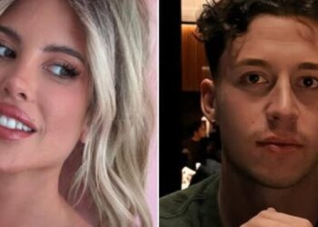 Coté López y su nueva pareja.