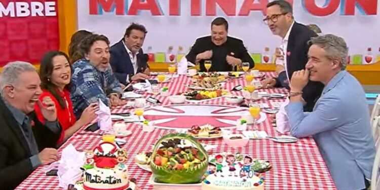 José Antonio Neme saca risas en la Matinatón.