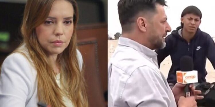 Camila Flores denuncia a Rafael Cavada.
