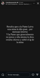 Fuertes insultos a Pamela Leiva