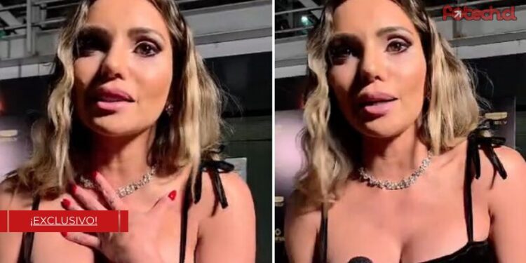 Faloon Larraguibel se lanza contra Raquel Argandoña.