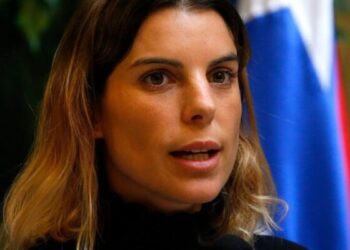 Maite Orsini estreno nuevo look.
