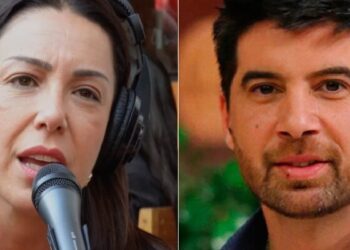 Mariela Sotomayor y Mario Velasco.