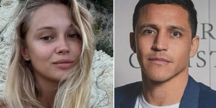 Pareja de Alexis Sánchez publica fotos con el bebé.