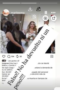 Marité Matus asegura que Camilo Huerta miente descaradamente
