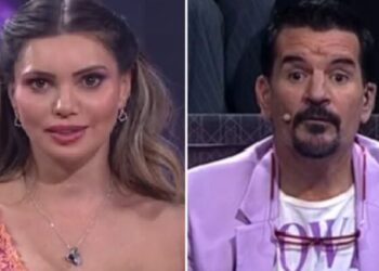 Faloon Larraguibel encaró a Vasco Moulian.