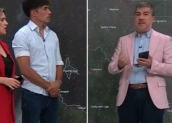Eduardo Sáez lloró en CHV Noticias.