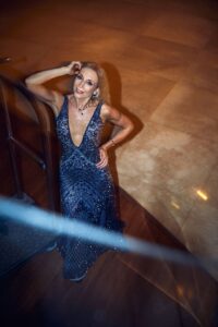 El vestido con el que brilló Karen Doggenweiler en Viña 2026