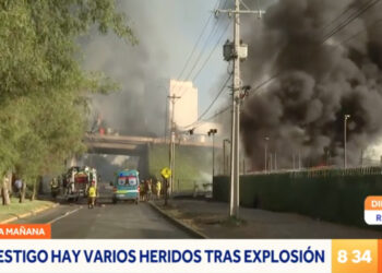 Chilevisión explosión Renca