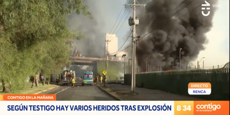 Chilevisión explosión Renca