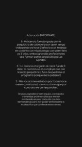 Cony Capelli responde con todo a Fran García-Huidobro