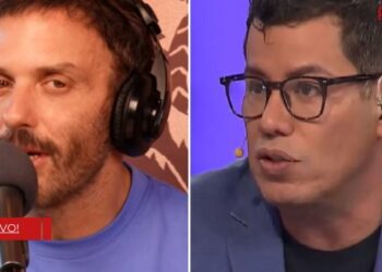 Javier Fernández en "Amiga, ,¿Supiste?".