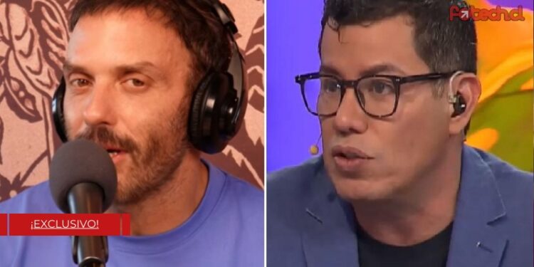 Javier Fernández en "Amiga, ,¿Supiste?".