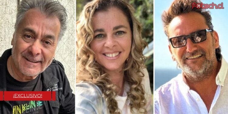 Pato Torres, Titi García-Huidobro y Daniel Fuenzalida.
