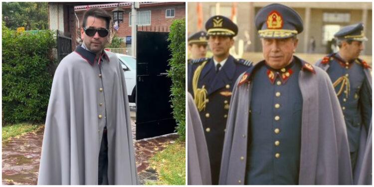 "Ridículo": Javier Olivares se vistió igual al Dictador Pinochet