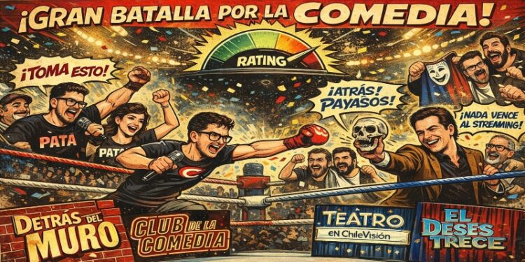 Batalla por la comedia televisiva.