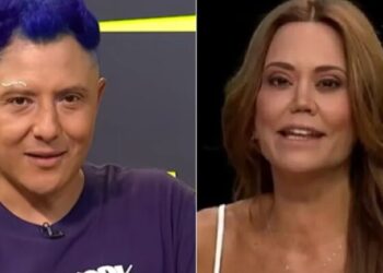 Sergio Rojas y Daniella Campos.