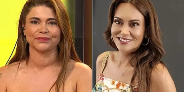 Antonella Ríos y Daniella Campos