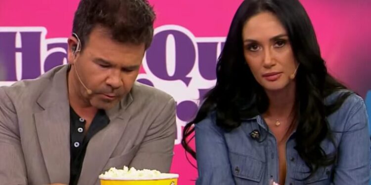 Nacho Gutiérrez y Pamela Díaz.