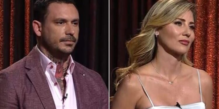 Mauricio Pinilla y Gissella Gallardo.