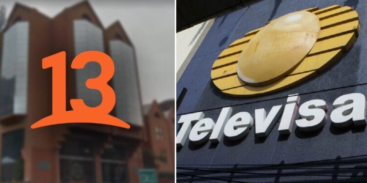 Canal 13 y Televisa.