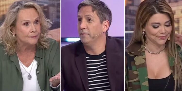 Eli de Caso, Pato Sotomayor, Antonella Ríos.