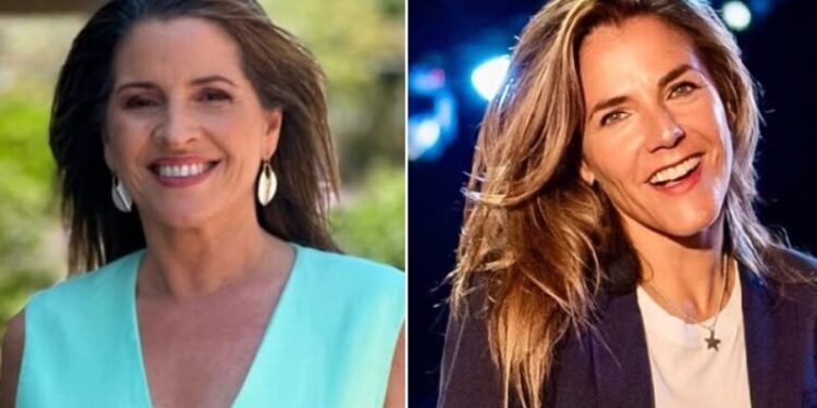 Monserrat Álvarez y Julia Vial.