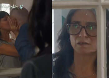 Raúl y Gloria en "El Jardín de Olivia"