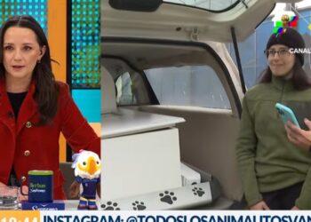 Andrea Arístegui se emocionó hasta las lágrimas
