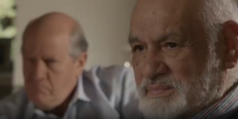 El actor que interpreta al padre de Luis Emilio en El Jardín de Olivia
