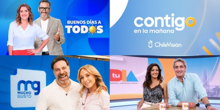 El rating de los matinales este lunes 6 de julio