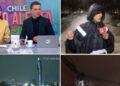 Periodista de Tele13 quedó totalmente mojada